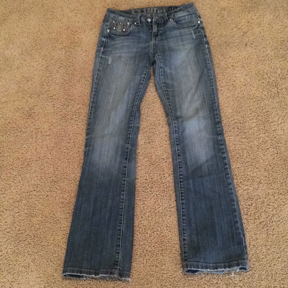 L. A. Idol jeans size 7 - Picture 2 of 4